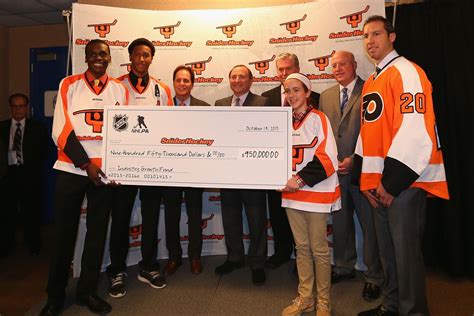 NHL, NHLPA donate $950,000 to Ed Snider Youth Hockey Foundation - Broad Street Hockey