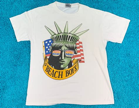 L * vtg 90s 1991 The Beach Boys concert tour t shirt * 67.129