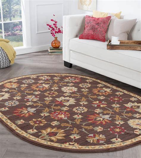 Bliss Rugs Destry Transitional Indoor Oval Area Rug - Walmart.com - Walmart.com