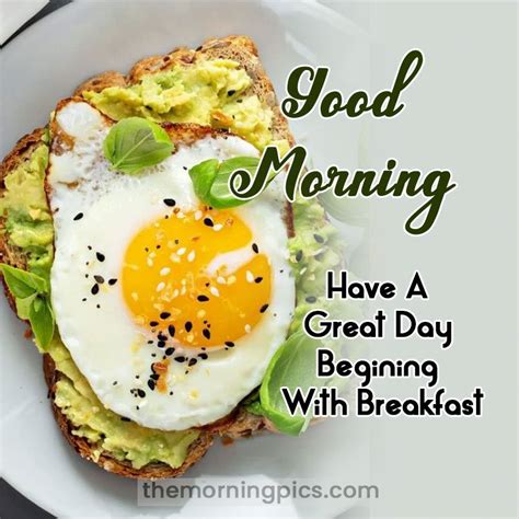 20+ Good Morning Breakfast Images | Pictures | Caption