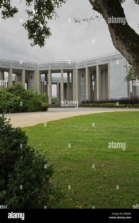 Side view of the Bastogne Historical Center Stock Photo - Alamy