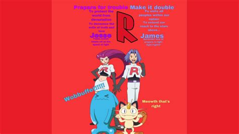 Team rocket motto sheet - YouTube