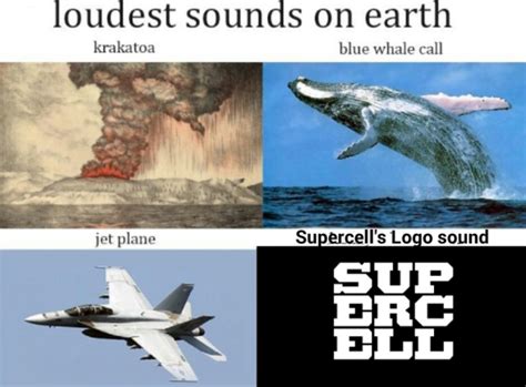 [Humor] Scientists concluded the 4 loudest sounds on Earth : r/Brawlstars