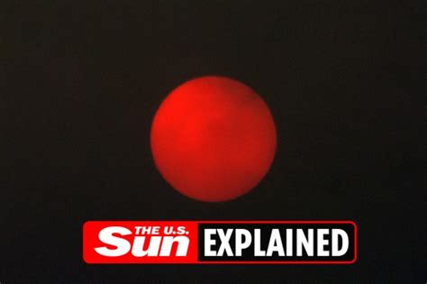 What does a red sun mean? | The US Sun