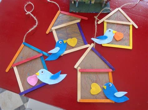 Birdhouse Craft Ideas Forreschoolersaper Template Easy Bird House | Bird crafts preschool, Craft ...