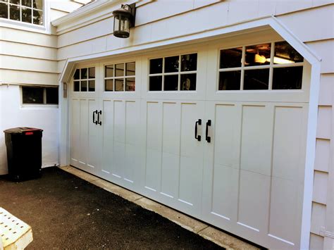 Photo Gallery: Steel Carriage House Garage Doors