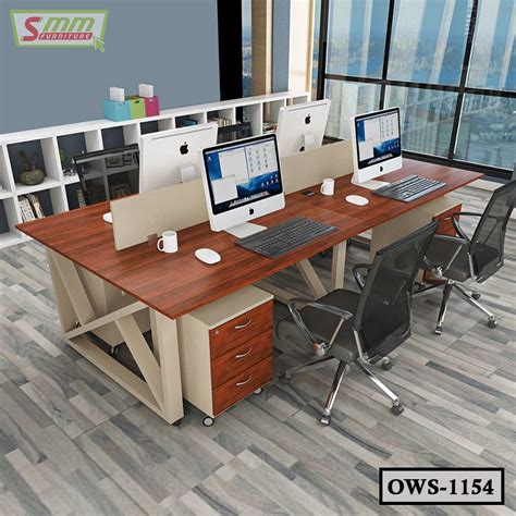 Office Workstation Table Desk Design OWS-1154 - SMMBDSTORE - Online ...