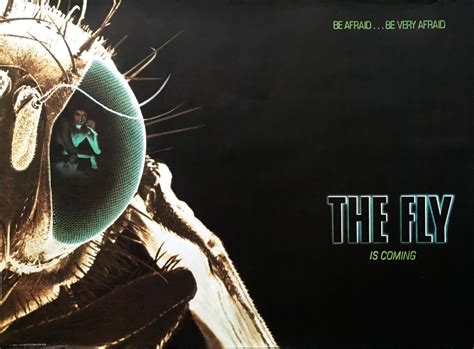 Original The Fly Movie Poster - David Cronenberg - Jeff Goldblum