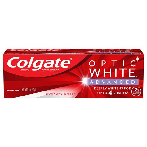 Colgate Optic White Sparkling White Toothpaste - Shop Toothpaste at H-E-B