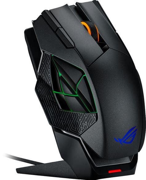 Best Buy: ASUS Wireless Laser Gaming Mouse Titanium Black ROG SPATHA