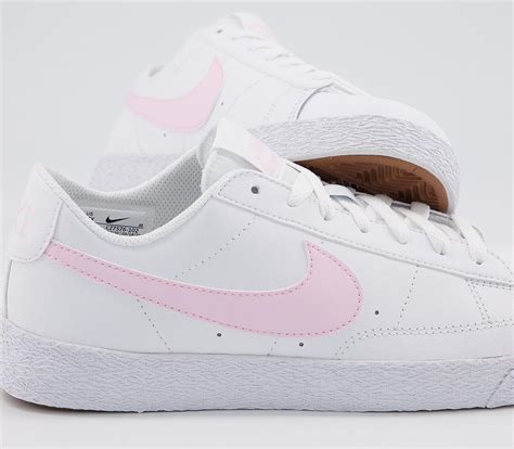 Nike Blazer Low Gs White Pink Foam - Hers trainers