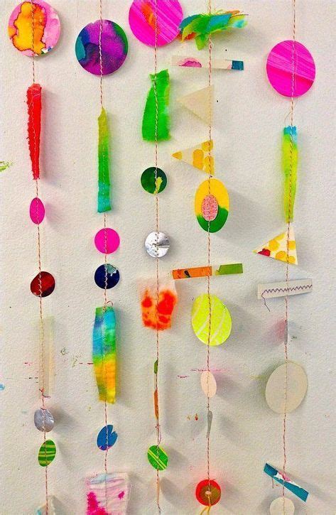 Make Colorful Mini Mobiles! | Classroom art projects, Art for kids, Mobile art