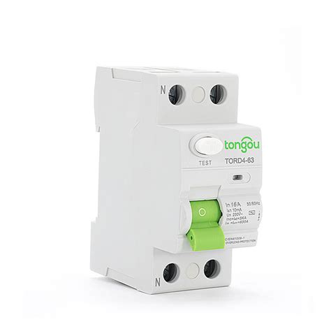 RCDs Electrical 80 Amp 30mA RCD RCCB Trip Switch Double Pole DIN Rail Single Phase 230 Volt ...