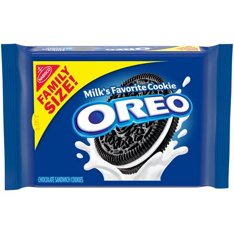 OREO Chocolate Sandwich Cookies, Family Size, 19.1 oz - Walmart.com - Walmart.com