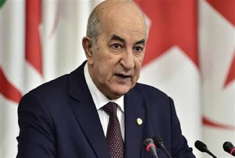 Algerian President Praises Protest Movement, Condemns Normalization with Israel - Palestine ...