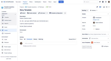 Jira Template For Issues at viishaneblog Blog