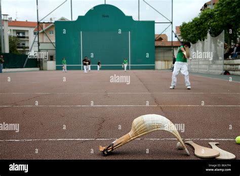 Basque Pelota Stock Photo - Alamy