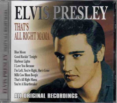 Elvis Presley - That's All Right Mama | Releases | Discogs