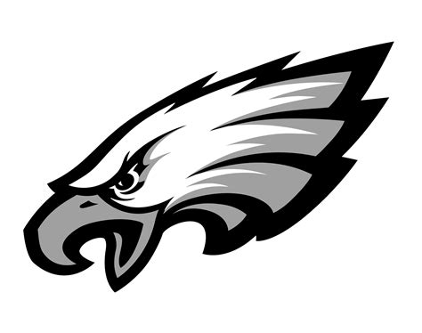 Black and White Eagle Logo