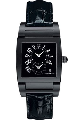 de Grisogono Uno Blackened Stainless Steel Watches