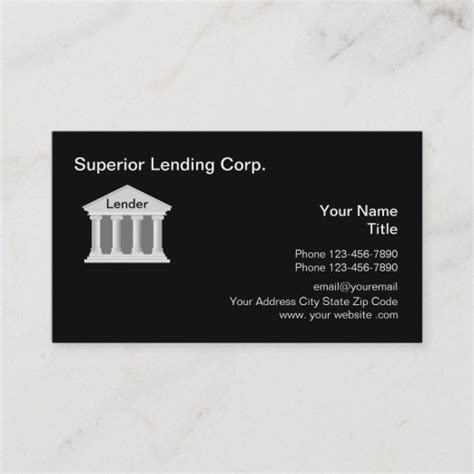 Mortgage Broker Business Cards & Profile Cards | Zazzle CA