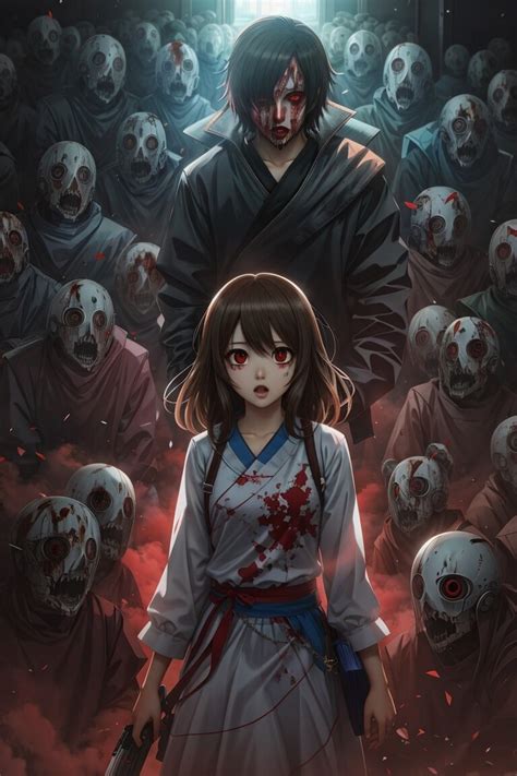 ArtStation - +25 Anime Horror Pack | Artworks