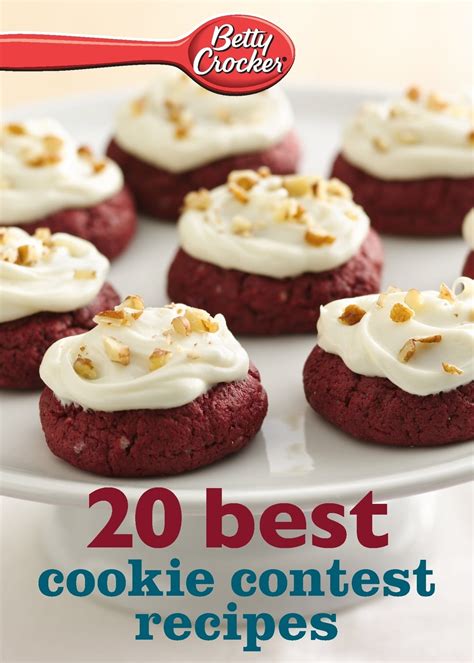 Betty Crocker 20 Best Cookie Contest Recipes (Paperback) - Walmart.com - Walmart.com