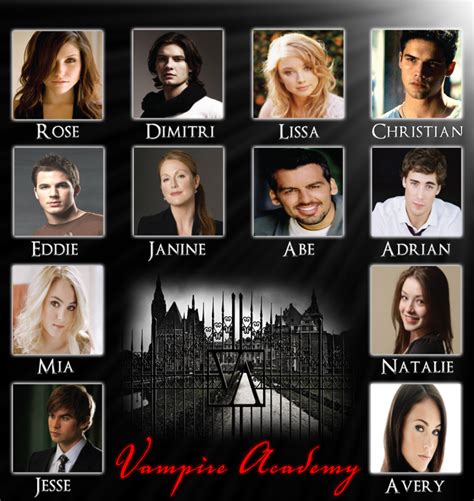 Vampire Academy Dream Cast - Vampire Academy Fan Art (20610807) - Fanpop