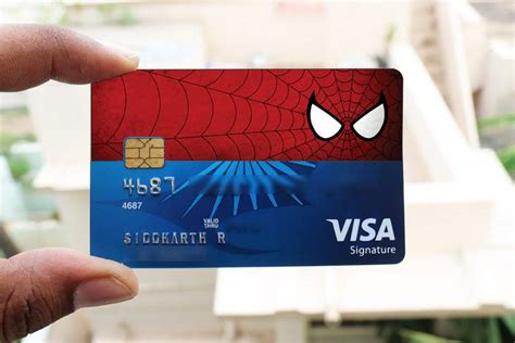 Spider Man Eyes credit and debit Card Sticker| Marvel Decals Rangjogi