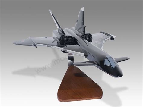 Mikoyan MiG-31 Firefox Model Military Airplanes - Jet $229.50 Modelbuffs Custom Made Mahogany Models