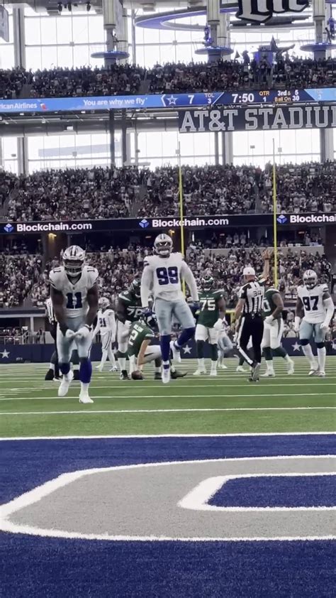 [Field View] Micah Parsons sacks Zach Wilson : r/cowboys