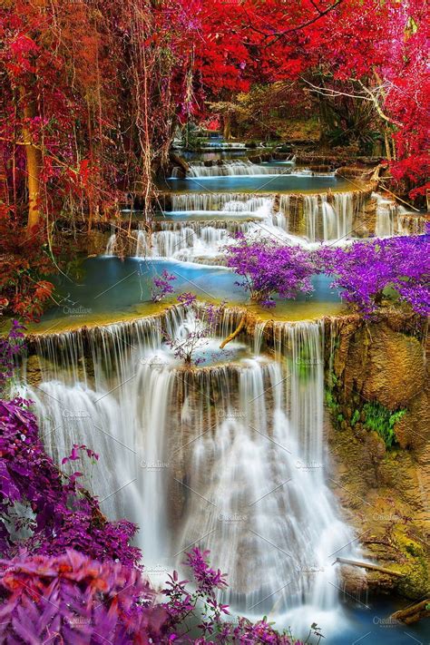 Waterfall. Waterfall, Beautiful nature , Nature graphy HD phone ...