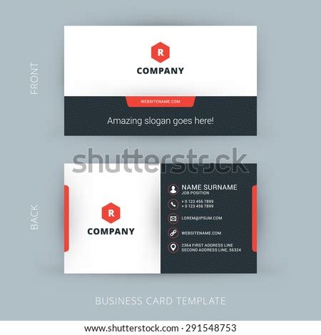 Free Colorful Business Card Templates | 123Freevectors