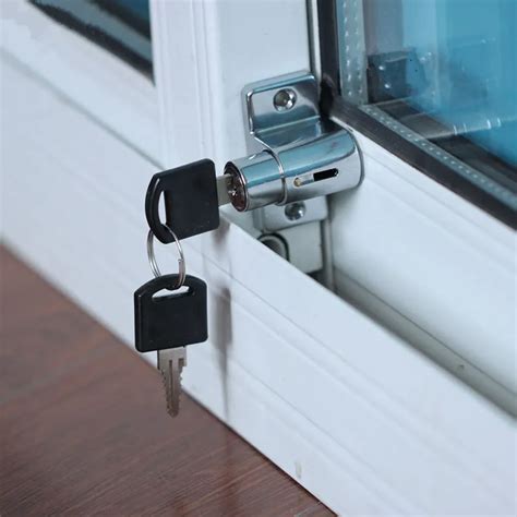 Plastic steel Door window locks child safety lock sliding doors and windows security locks ...