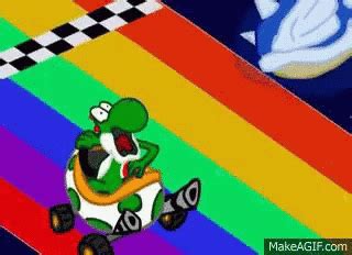 Blue Shell GIF - Blue Shell Yoshi - Discover & Share GIFs