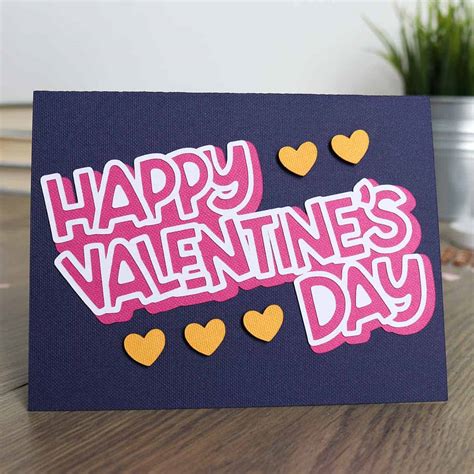 10+ Easy DIY Cricut Valentine's Day Cards You Can Make - Aubree Originals