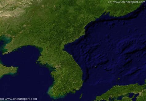 North Korea Map And Satellite Image - vrogue.co