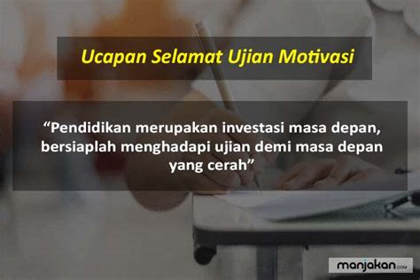 20+ Ucapan Selamat Ujian, Motivasi dan Penyemangat Semoga Lancar