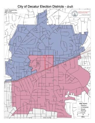 Decatur City Commission approves new election districts – Decaturish