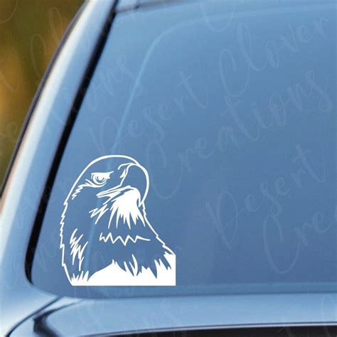 Bald Eagle Vinyl Decal Eagle Vinyl Decal Bald Eagle Sticker Freedom Car Decal American Laptop ...