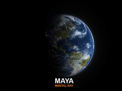 3ds max earth mapped