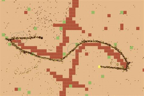 GitHub - piXelicidio/locas-ants: A modern Lua+Löve2D remake of my Ant Colony Simulation