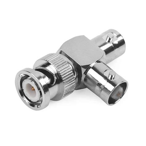 BNC Male + 2 x BNC Female Connector Coaxial Adapter – Alexnld.com