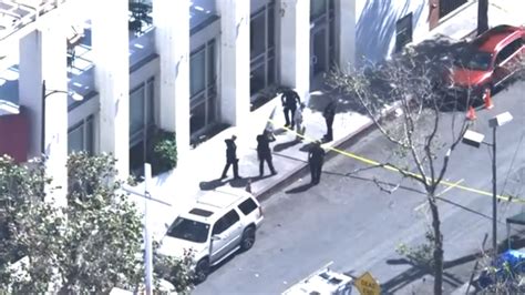 Four men shot in Los Angeles' downtown Skid Row area