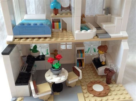 Cute Lego house interior | Lego design, Lego house ideas, Lego house