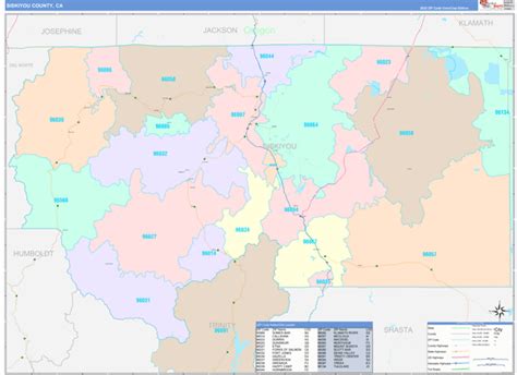 Map Books of Siskiyou County California - marketmaps.com