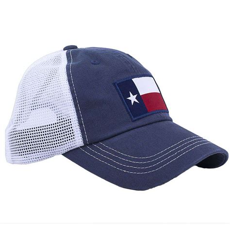 State Traditions Texas Flag Trucker Hat in Navy – Country Club Prep