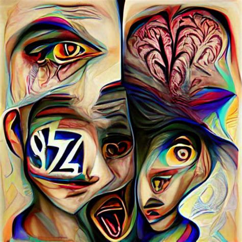 Schizophrenia — Art by an AI