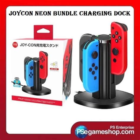 Promo Nintendo Joy Con Switch Original (Neon Red/Neon Blue) +Charging ...