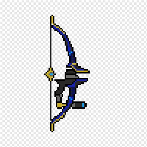 Minecraft Overwatch Bow and arrow Hanzo, bow and arrow, angle, bow, sprite png | PNGWing